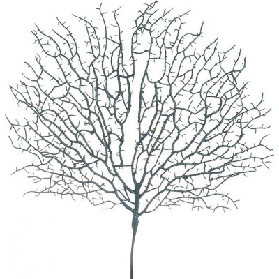 Inart Διακοσμητικό Κλαδί-Φυτό Με Γκλίτερ. 3-85-084-0080