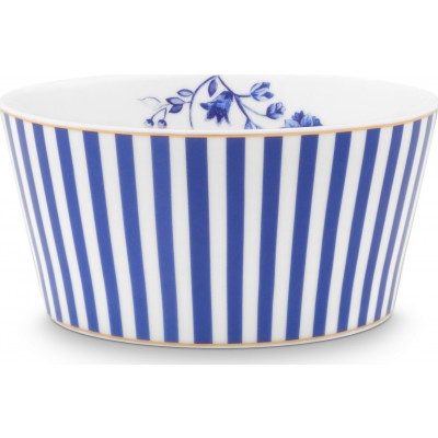 PiP Studio Μπωλ Δημητριακών Royal Stripes Στρογγυλό 12cm. 51.003.166