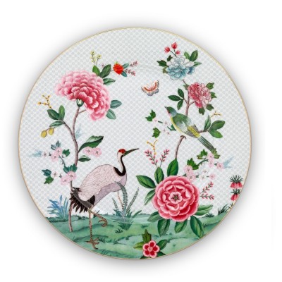 PIP STUDIO ΠΙΑΤΕΛΑ BLUSHING BIRDS ΛΕΥΚΗ 32CM