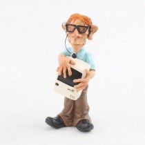 INART  3-70-250-0001 ΦΙΓΟΥΡΑ POLYRESIN 'IT GUY' 7X7X16 