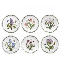 Σετ 6 πιατων 20εκ-Portmeirion Botanic Garden 8 inch Plate Set Of 6