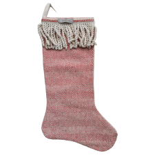 Χριστουγεννιάτικη Κάλτσα-υφασμάτινη. 51x29cm. oikos88