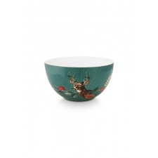 PIP STUDIO ΠΟΡΣΕΛΑΝΙΝΟ ΜΠΩΛ WINDER WONDERLAND ΠΡΑΣΙΝΟ/ΕΛΑΦΙ 18cm