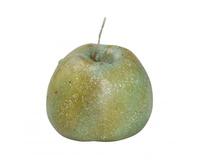 Κερί σε σχήμα Πράσινο Μήλο. 8x10cm. oikos527