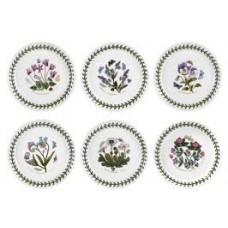 Portmeirion Botanic Garden 5 inch-13 εκ πιάτο ψωμιού σέτ 6