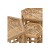 INART SET/3 ΤΡΑΠΕΖΑΚΙ ΜΠΑΜΠΟΥ NATURAL 50Χ43Χ40