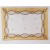 Σουπλά  σετ των 6 100% Cotton σε μελί-λευκό  χρώμα. 50x35cm. oikos15